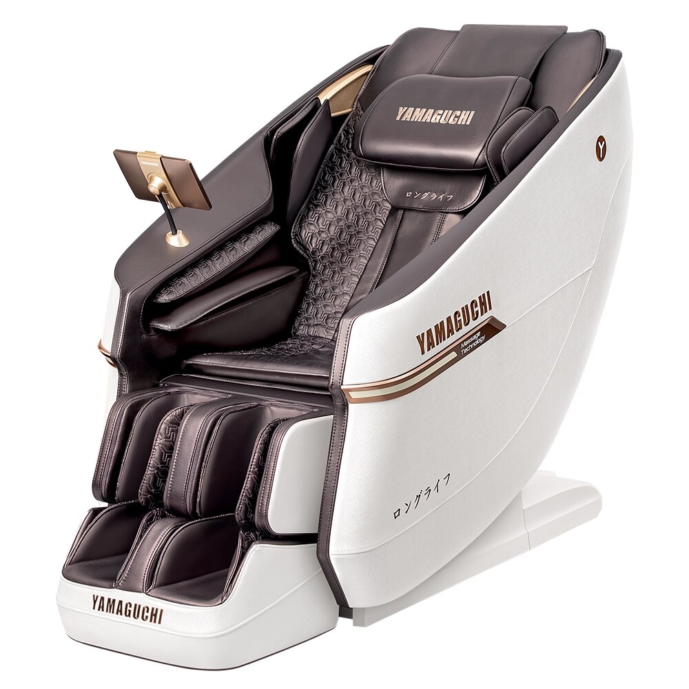 Массажное кресло Yamaguchi Solaris, 3D, 3 режима, каретка 130 см, коричневое