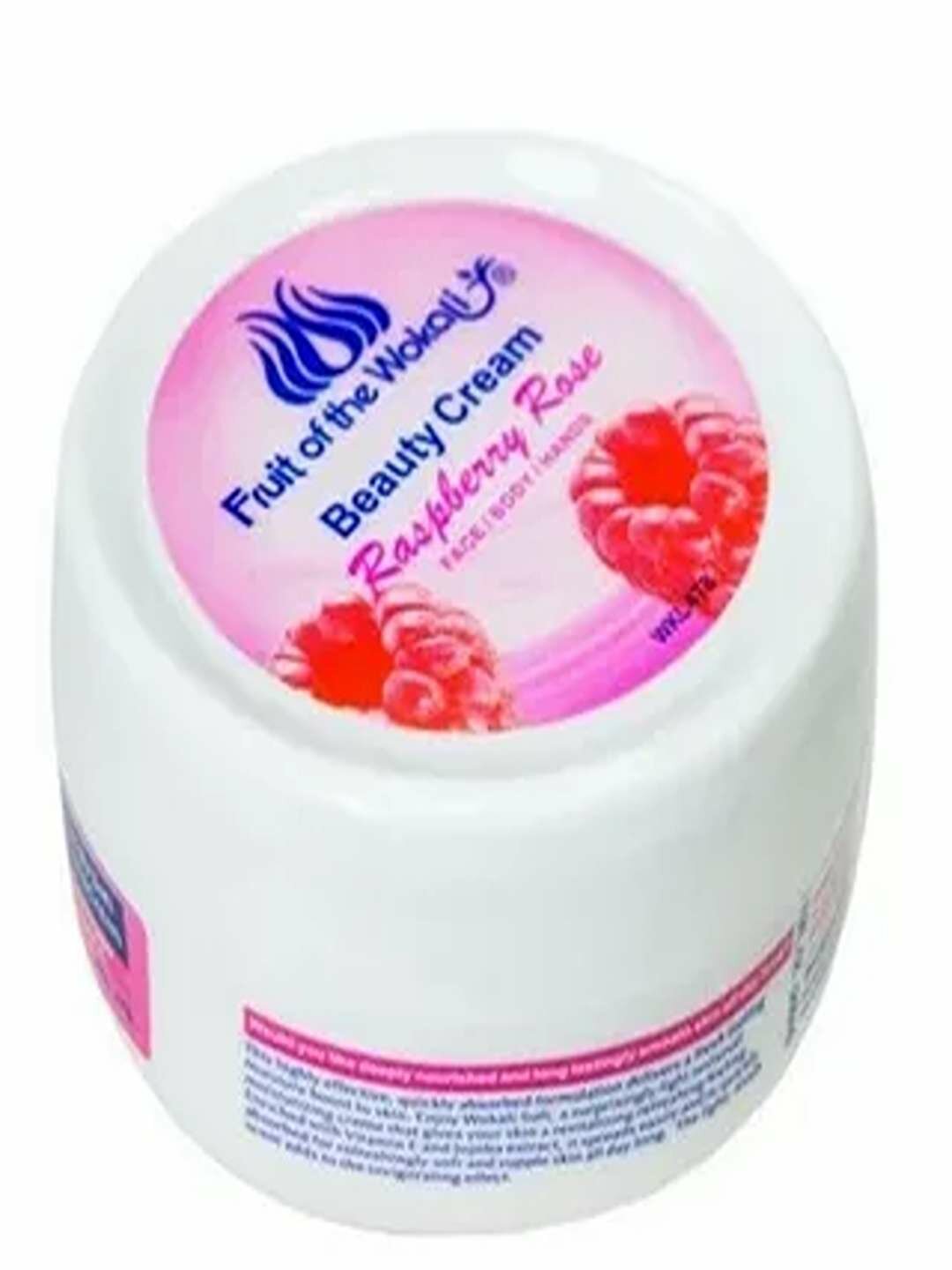 WOKALI Крем для Лица и Тела BEAUTY CREAM Raspberry Rose увлажняющий малина 200мл (WKL-478)