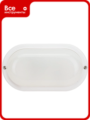 Герметичный светодиодный светильник IN HOME спп 1565-овал 15вт 6500к 1350лм ip65 4690612044958