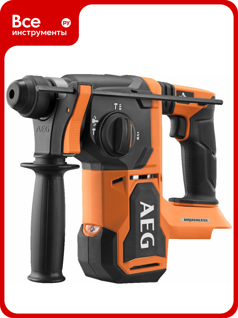 Аккумуляторный бесщеточный перфоратор AEG BBH18BL2-0 18В 4935480697