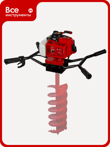 Изображение товара Мотобур DDE GD-65-300 без шнека, двухтактный мощный двигатель, рассчитан на двух операторов, совместим
