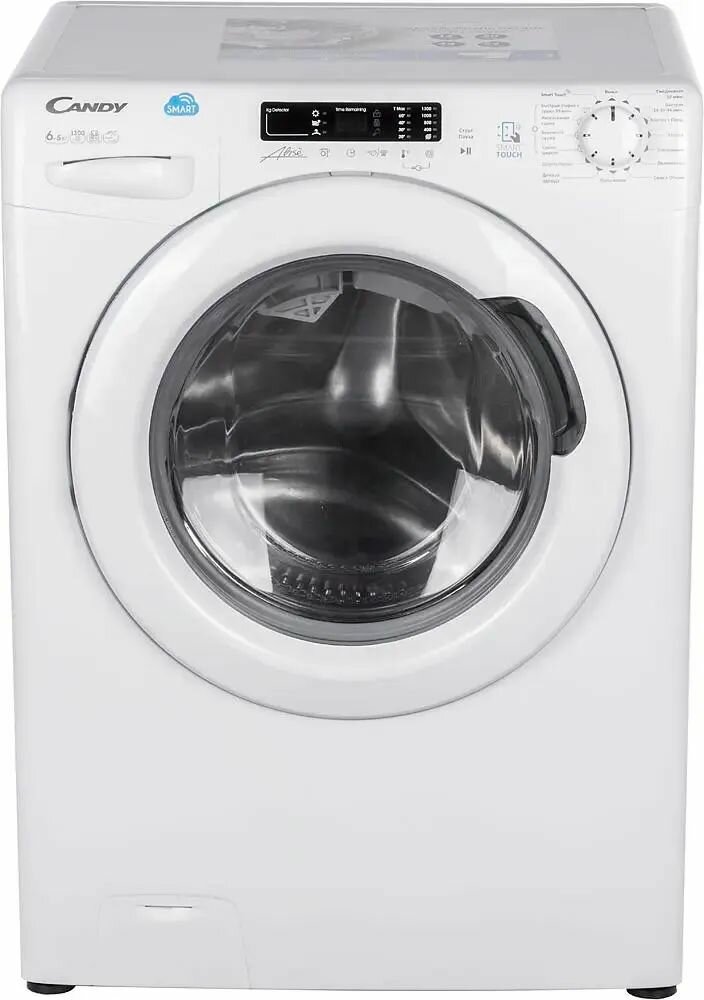 Стиральная машина Candy Smart CSW4 365D/2-07, с фронтальной загрузкой, 6кг, 1300об/мин, с сушкой