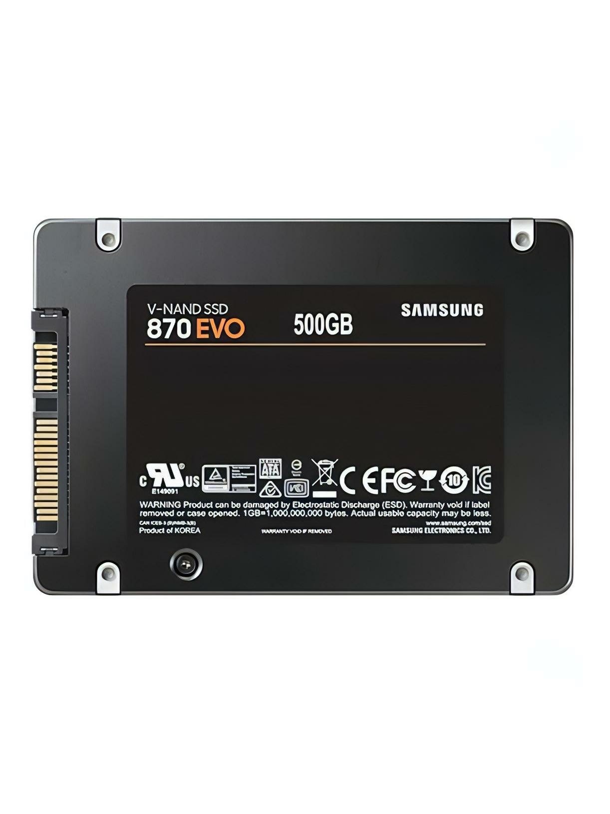 Внутренний SSD накопитель Samsung 870 EVO 500 GB (MZ-77E500BW) 2.5" SATA III