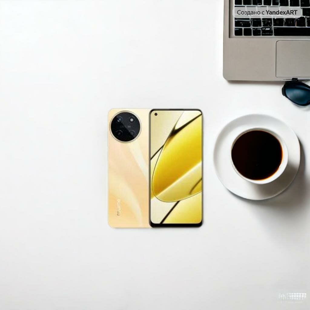 Смартфон Realme 11 AMOLED 90 Гц, камера 108 МП, быстрая зарядка 67 Вт — Glory Gold 8/256 ГБ