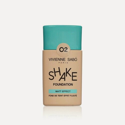 Изображение товара Матирующий тональный крем для лица Vivienne Sabo Shake, Тон 02, 25 мл