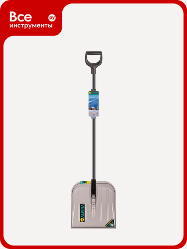 Изображение товара Лопата для уборки снега AMIGO val Alpina поликарбонат, средняя 78104