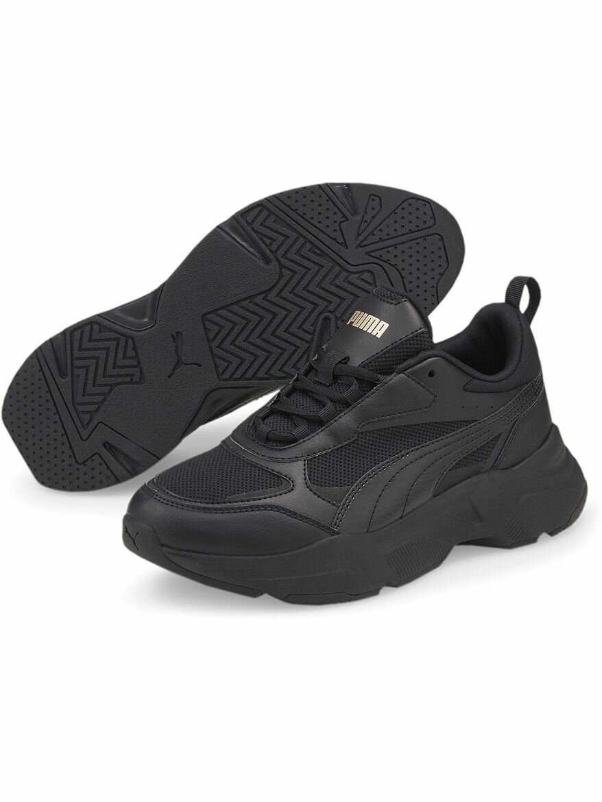 Кроссовки PUMA CASSIA W, полнота F, размер 8,5 UK, черный