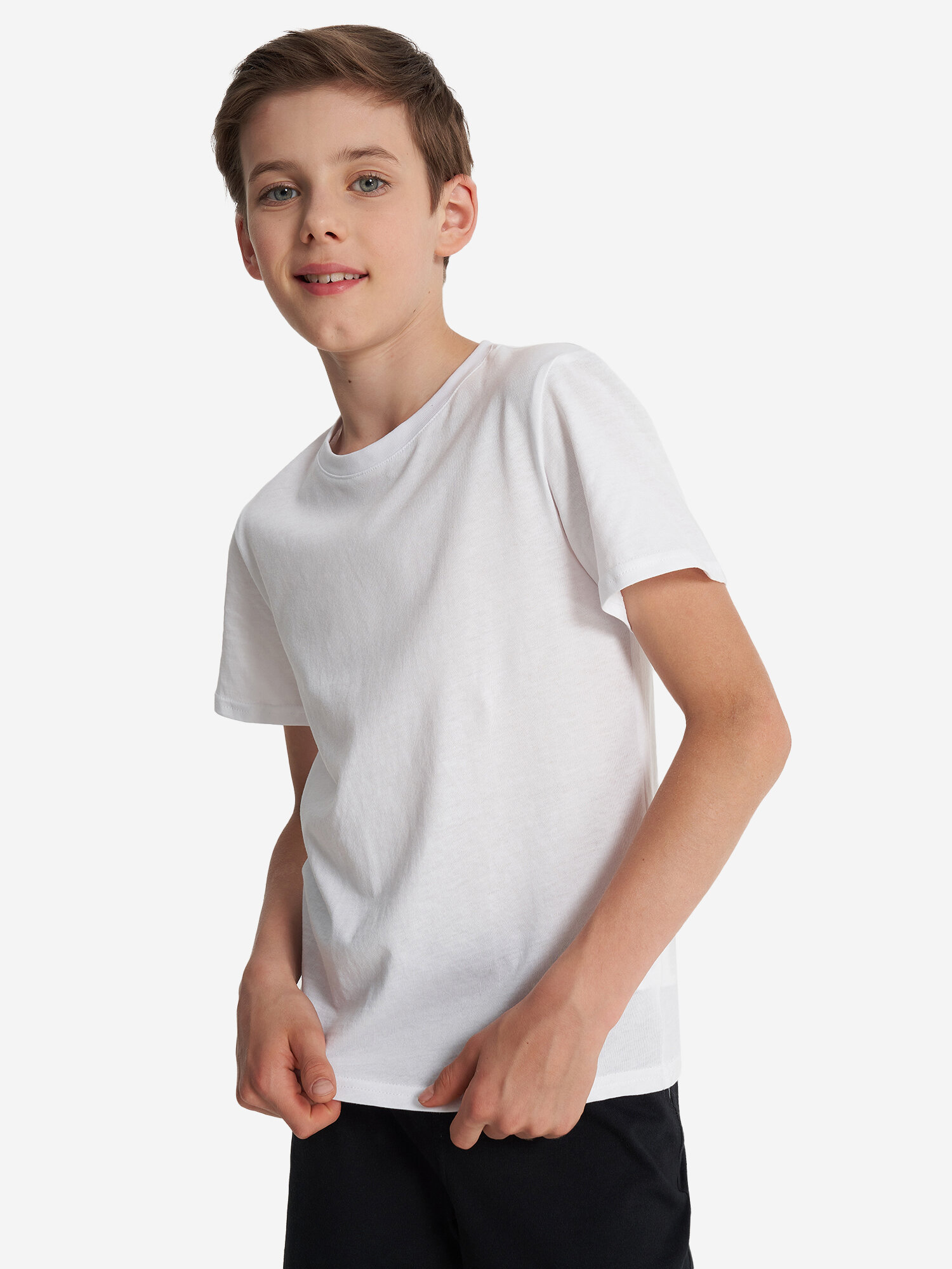 Футболка GSD, размер 146-152, белый — фото 1