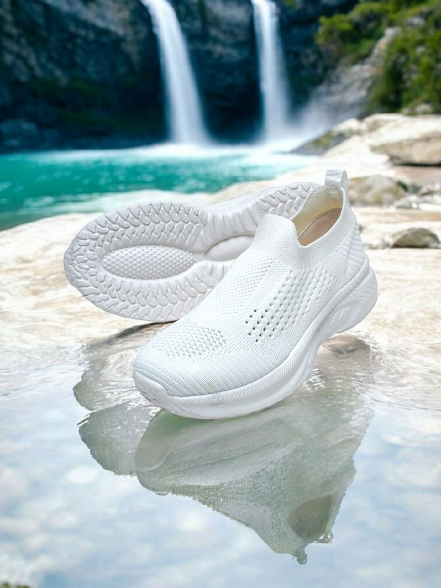 Кроссовки, размер 32, белый — фото 1