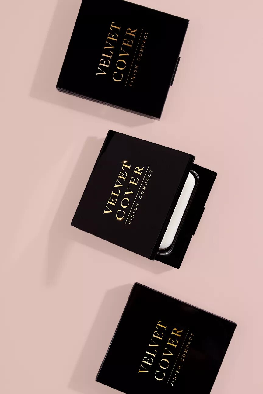 Компактная пудра Dr. Hedison Velvet Cover, SPF 24, стойкая, бежевая — фото 1