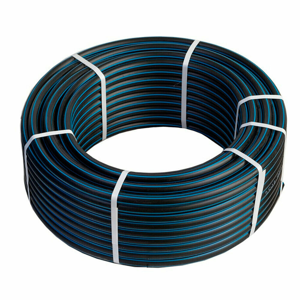 Труба ПНД ПЭ-100 для систем водоснабжения Технопласт d25 SDR136 черная (100 м)