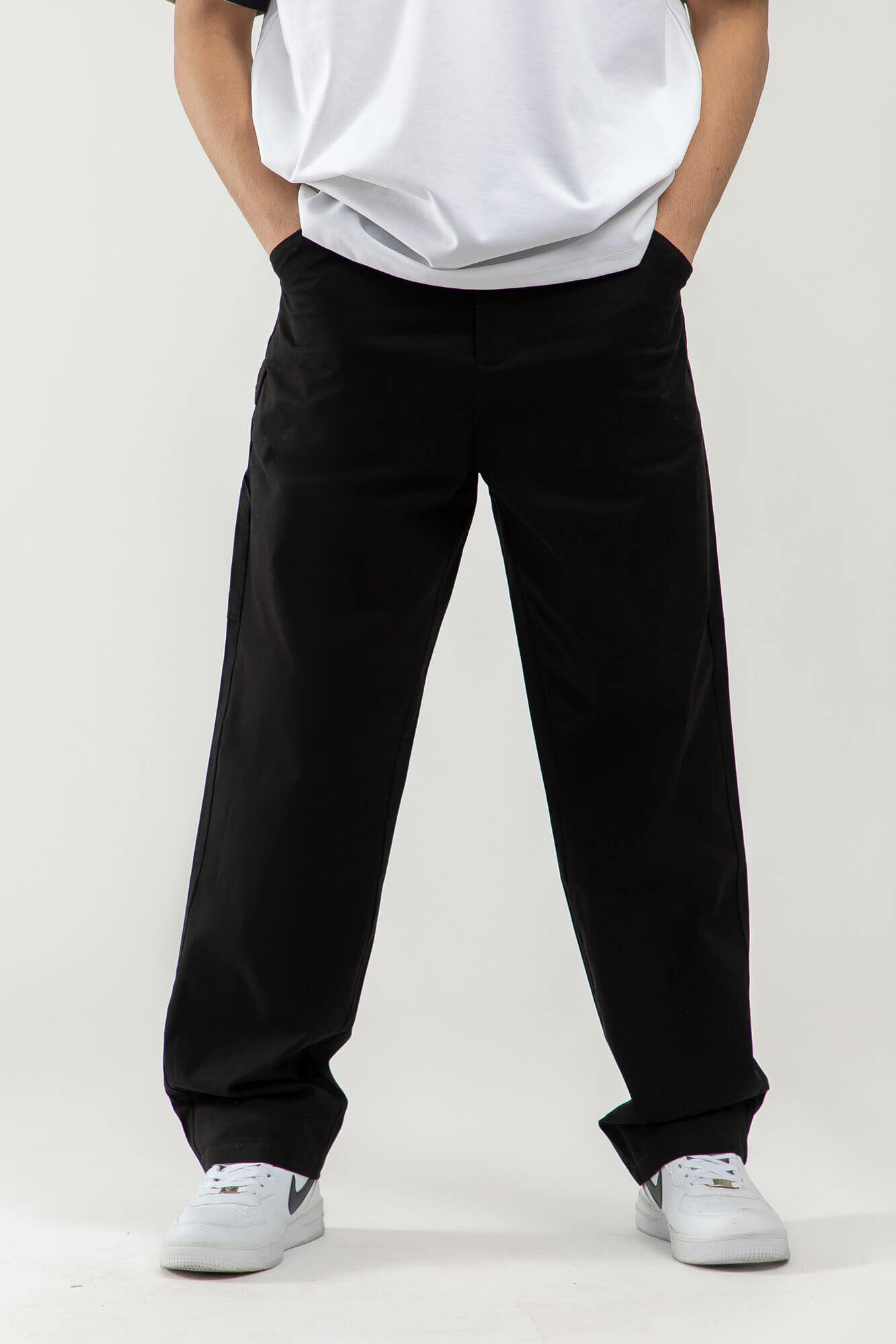 Брюки TERRA PRO, размер 32, black