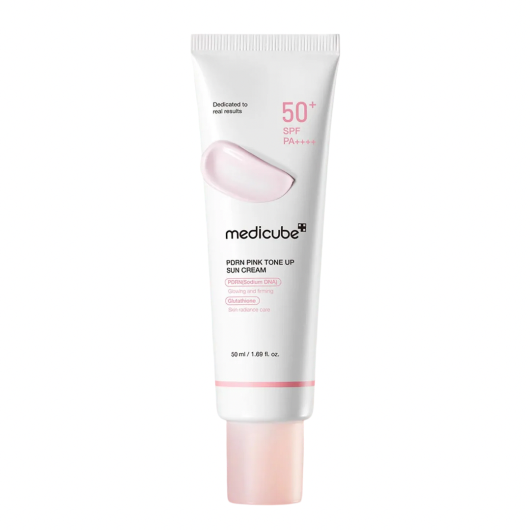 Medicube PDRN Pink Tone Up Sun Cream – солнцезащитный крем с эффектом выравнивания и ПДРН