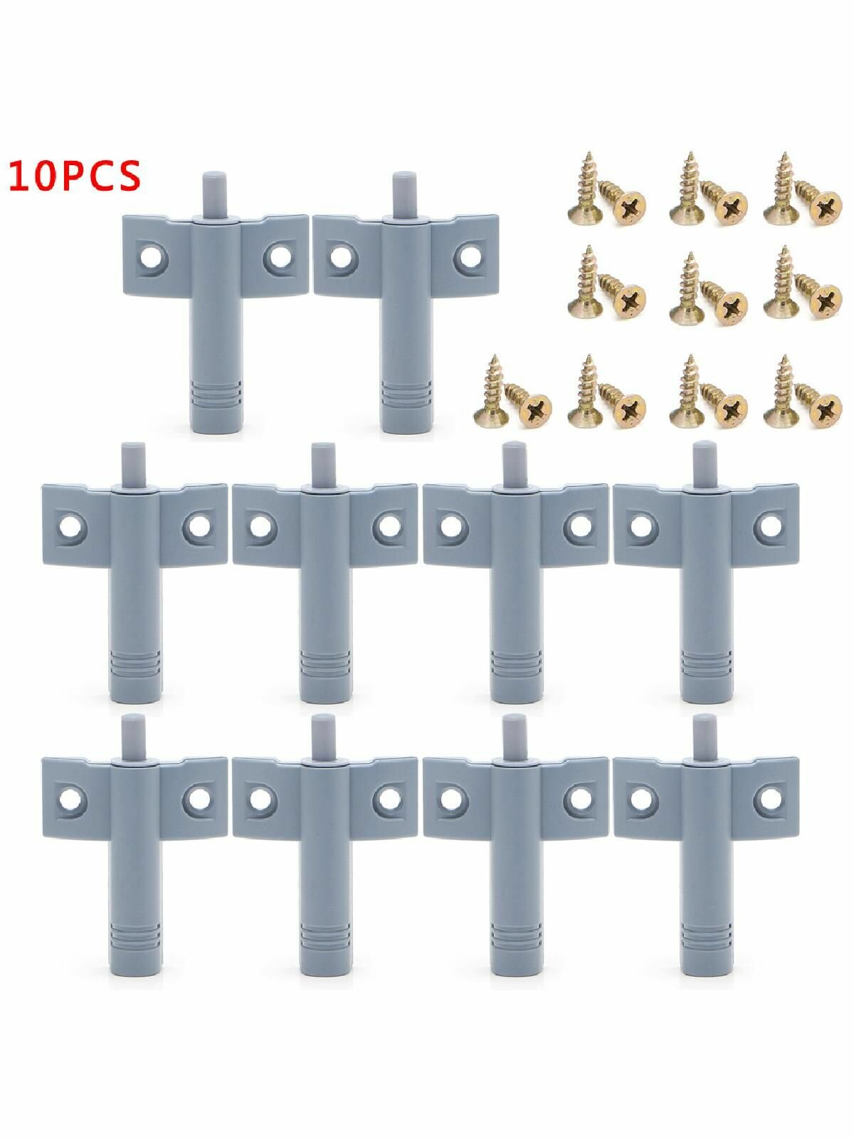 10 шт. Серые амортизаторы с корпусом