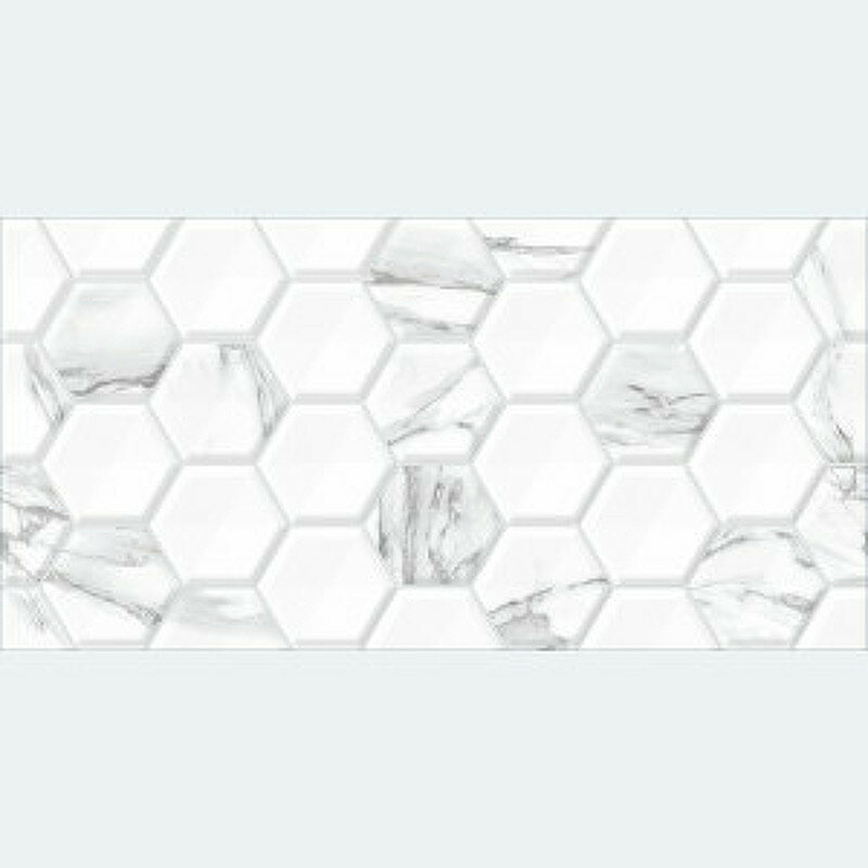 Керамическая плитка Alma Ceramica Vegas TWU09VEG017 настенная 249х50 см белый серый Микс