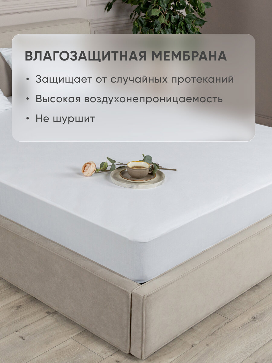 Чехол на матрас Askona (Аскона) Protect-a-bed Tencel 200x200x35,6 — фото 1