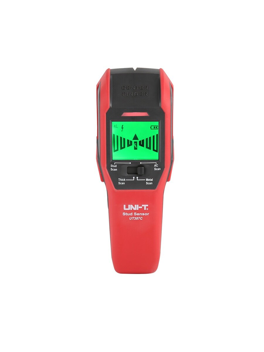 Детектор проводки UNI-T UT387C зарядное устройство красный компактный
