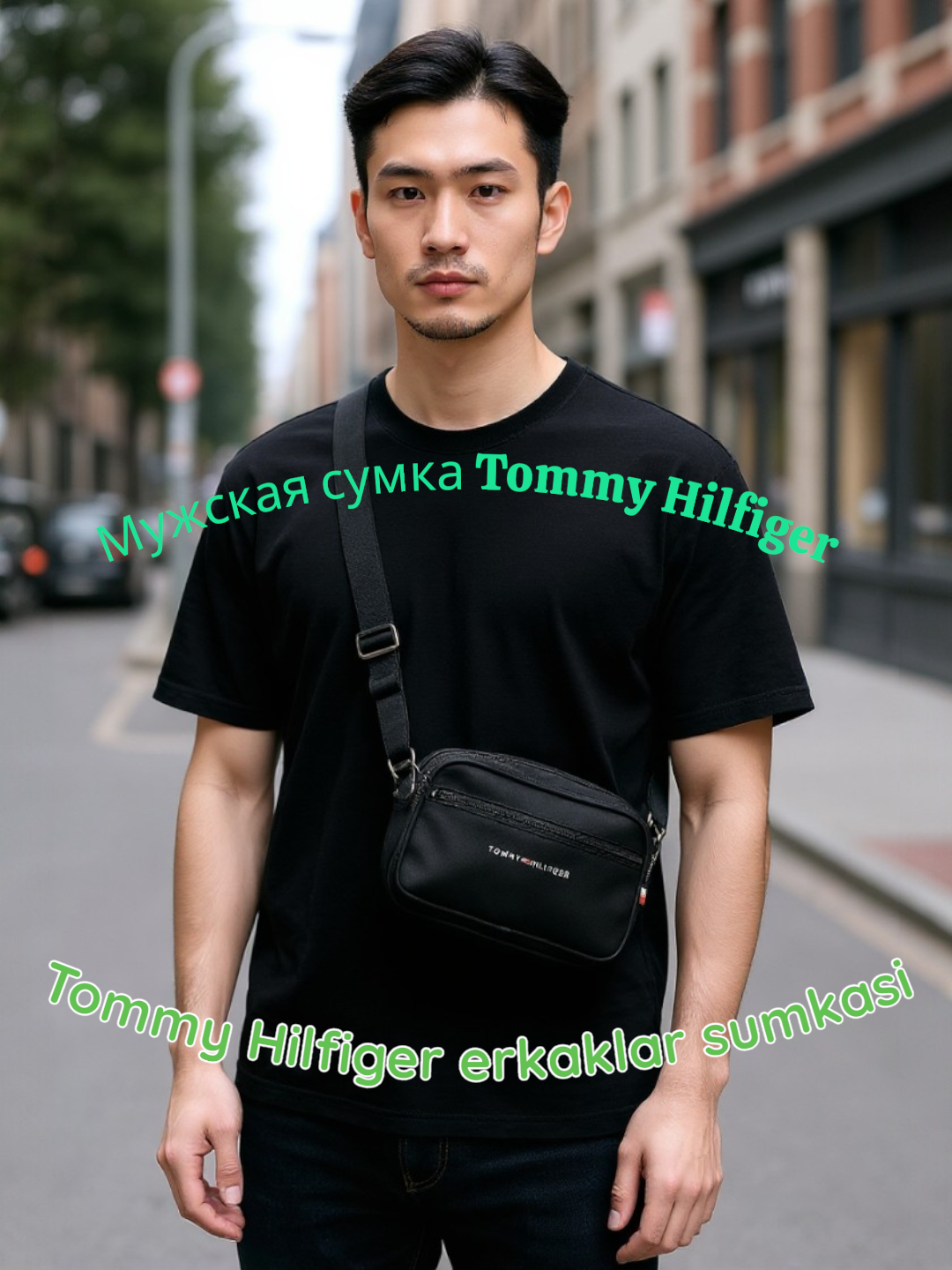 Сумка  Tommy Hilfiger, черный