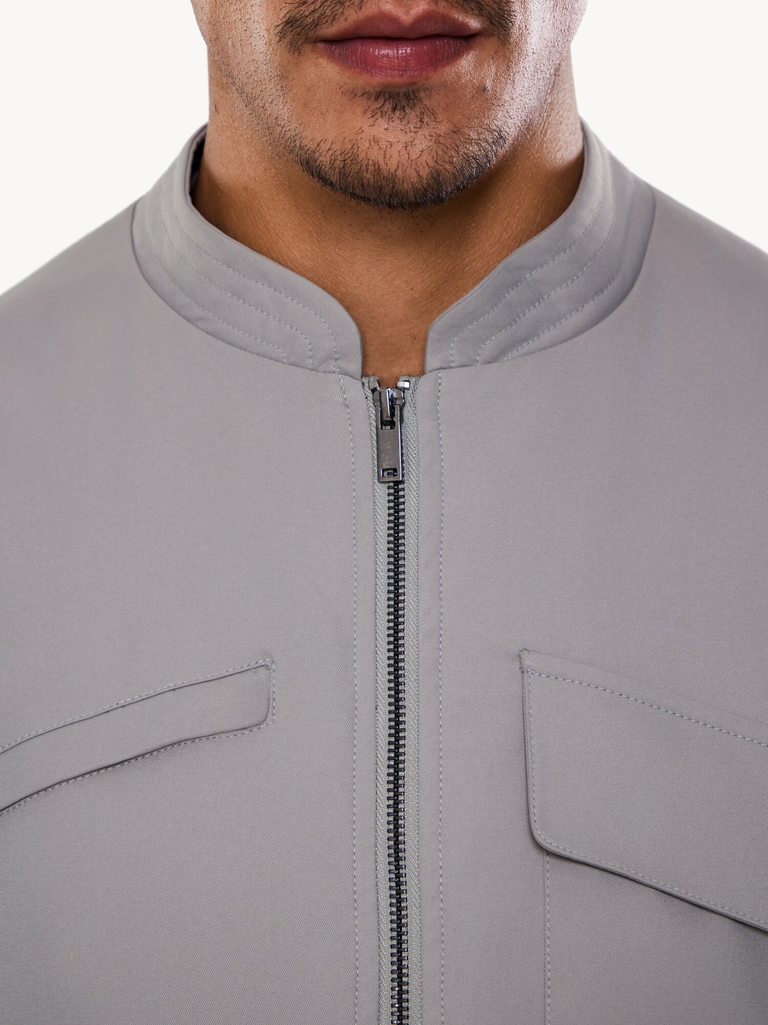 Бомбер MUTED утеплённый, размер L, серый — фото 1