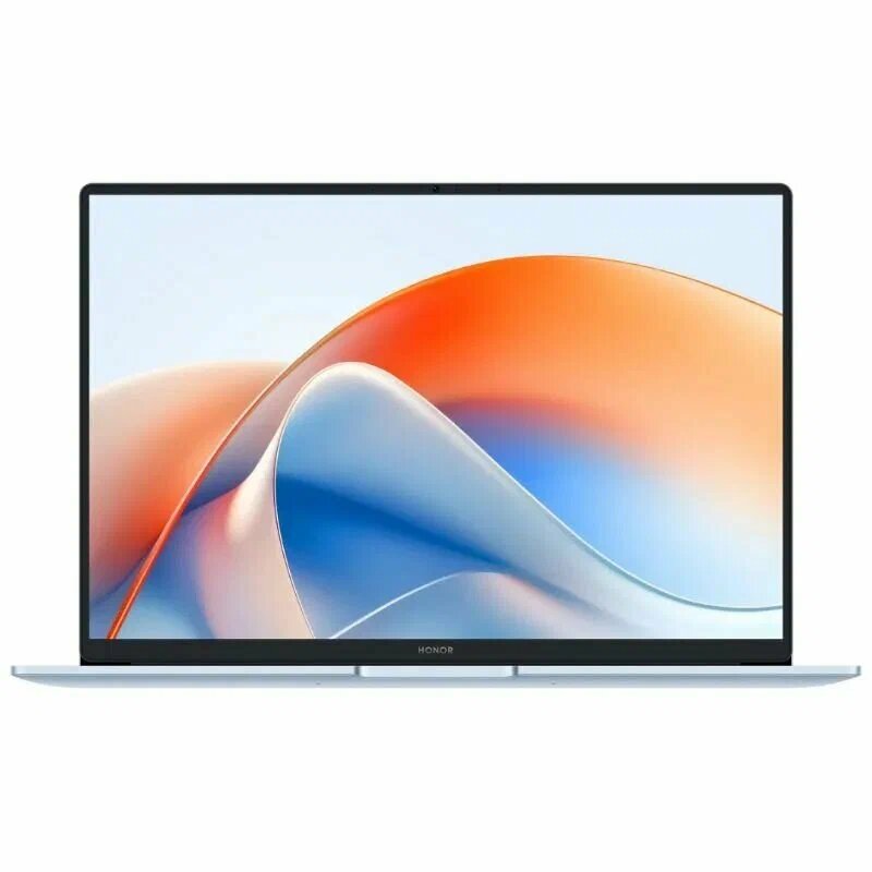 16" Ноутбук Honor MagicBook X16 Plus, BRB-5211, 2560x1600 IPS 120Гц, Intel Core 5 220H (2.7 ГГц), RAM 32 ГБ LPDDR5х, SSD 1024 ГБ, Intel Arc Graphics, Windows 11 Pro + MS Office Pro, Голубой, Русская раскладка