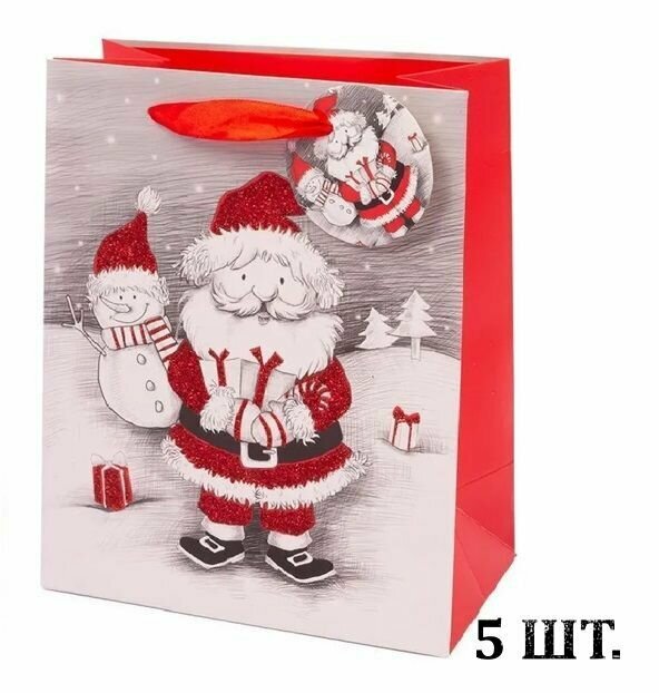 Stilerra NBCS подарочный пакет 18 х 23 х 10 см 01 Санта Клаус