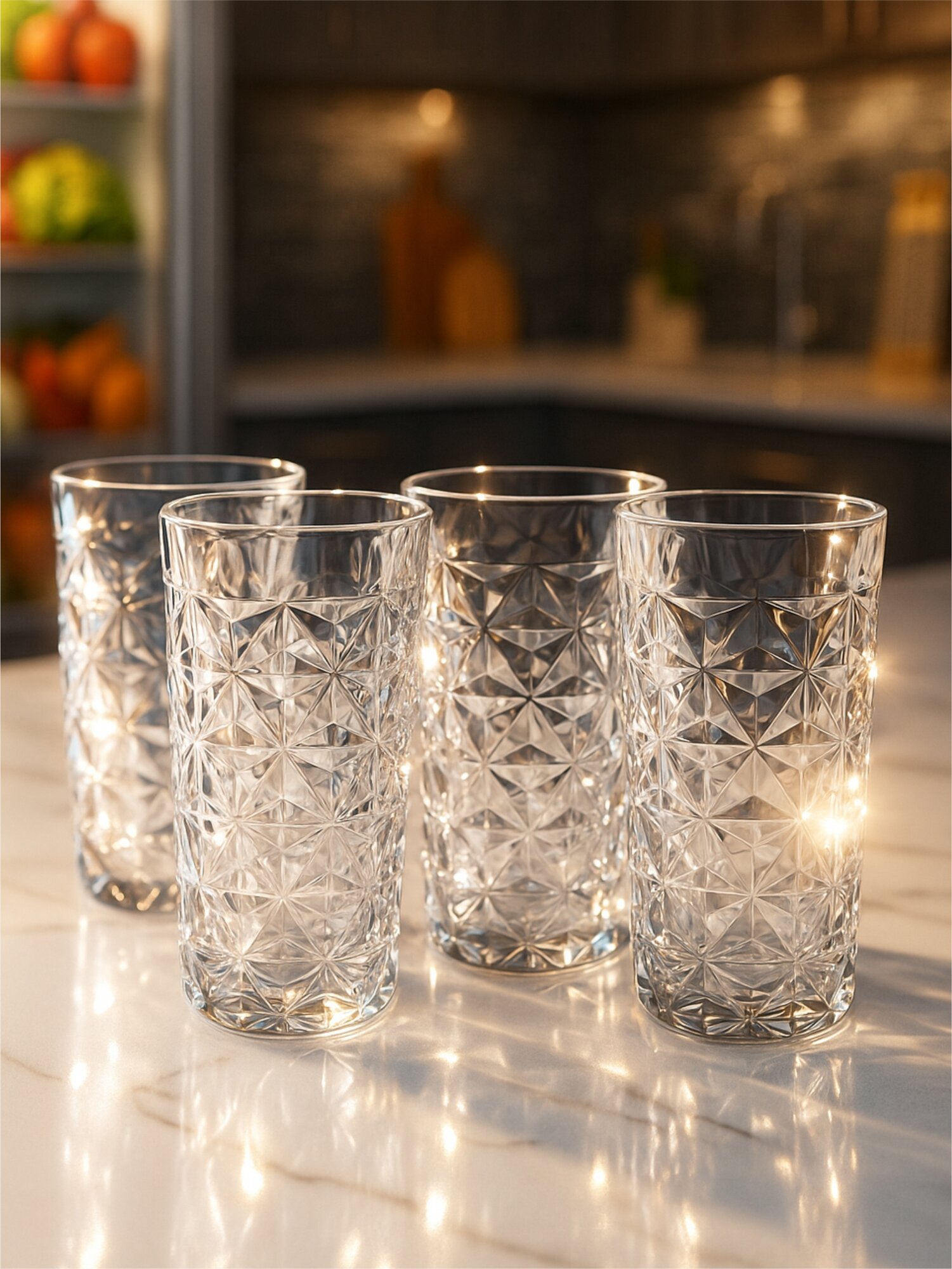 Стакан PASABAHCE эстрелла 520605 360мл 4шт 4х6 1204667 — фото 1