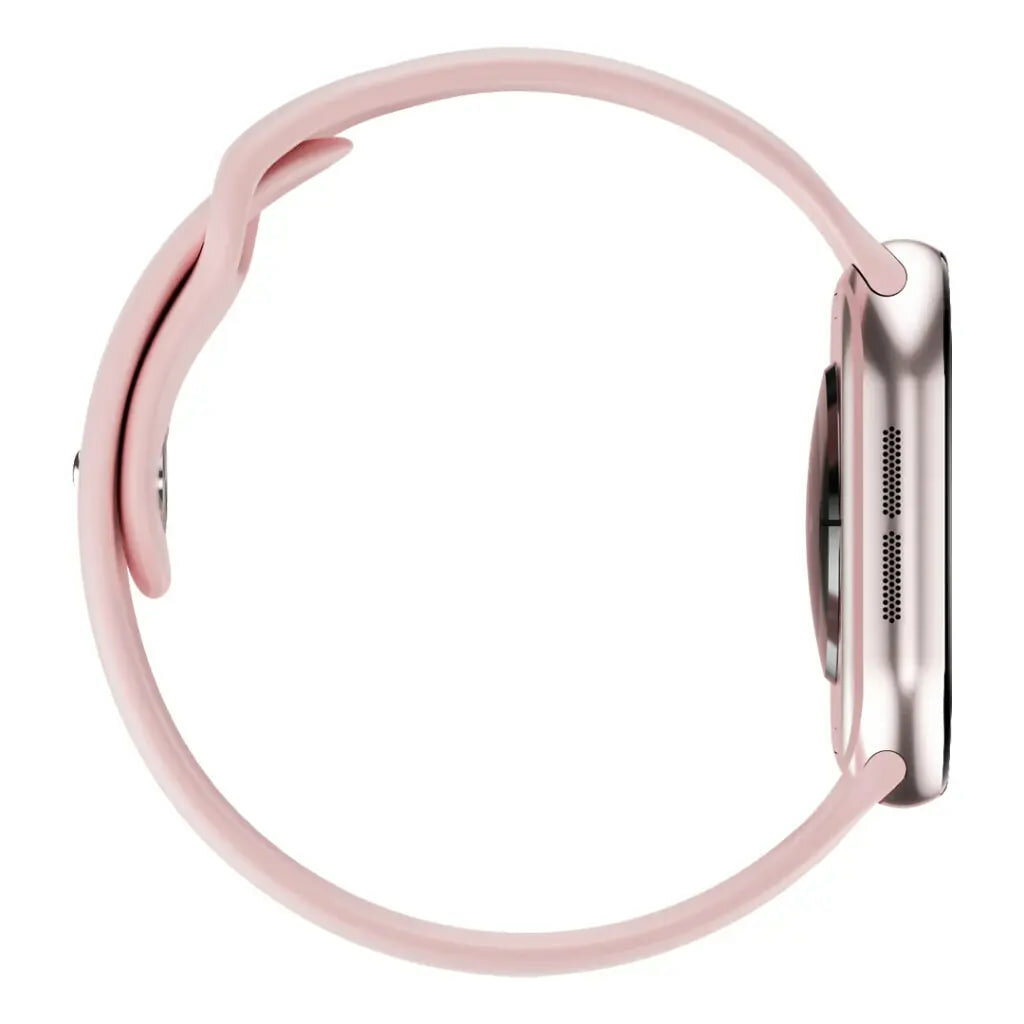 Часы SmartWatch Green Lion Communicate, AMOLED-экран, силиконовые, розовые — фото 1