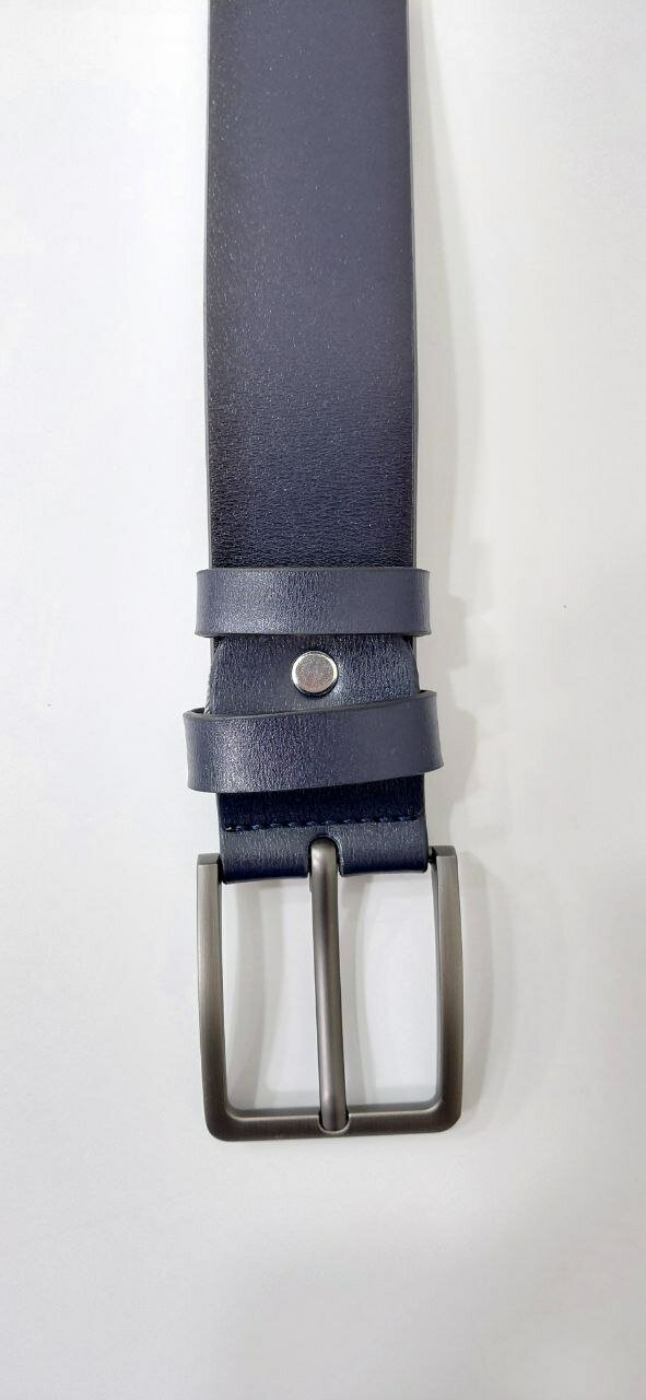 Ремень  для мальчиков и мужчин, размер 110, чернильный — фото 1