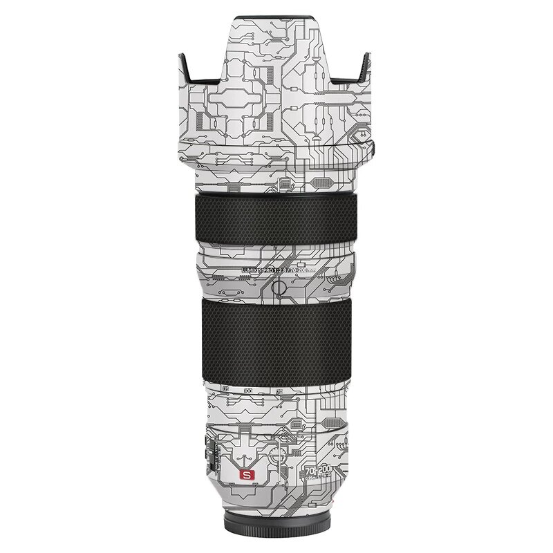 Пленка для объектива Panasonic Lumix S Pro 70-200mm F2.8 - Белый с цепью, 3M клей