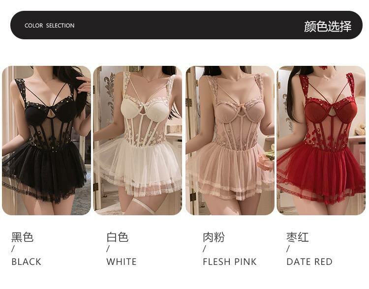 Пеньюар  1, размер S-2XL, персик — фото 1