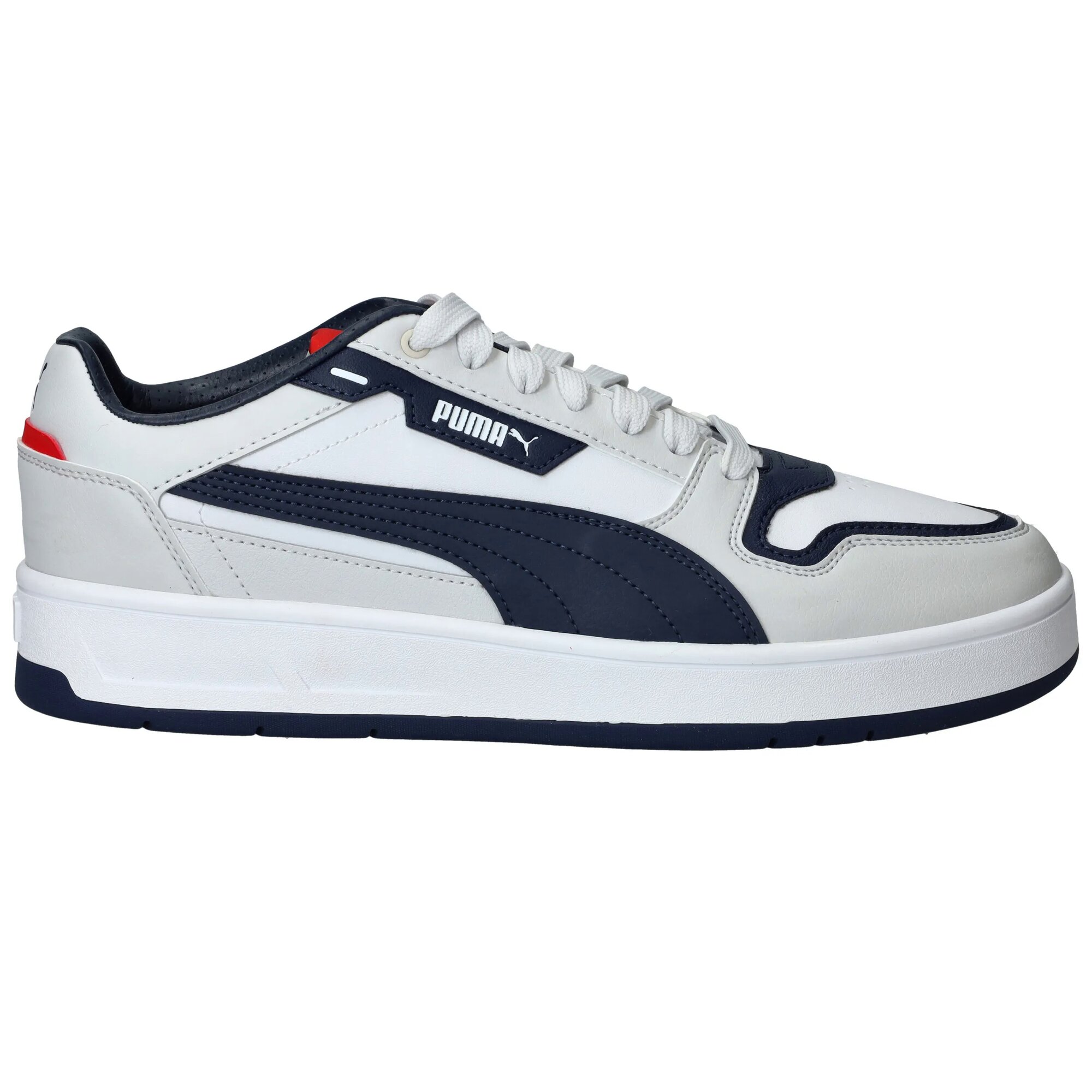 Кеды PUMA Court Classic Street, размер 10 UK, белый/синий