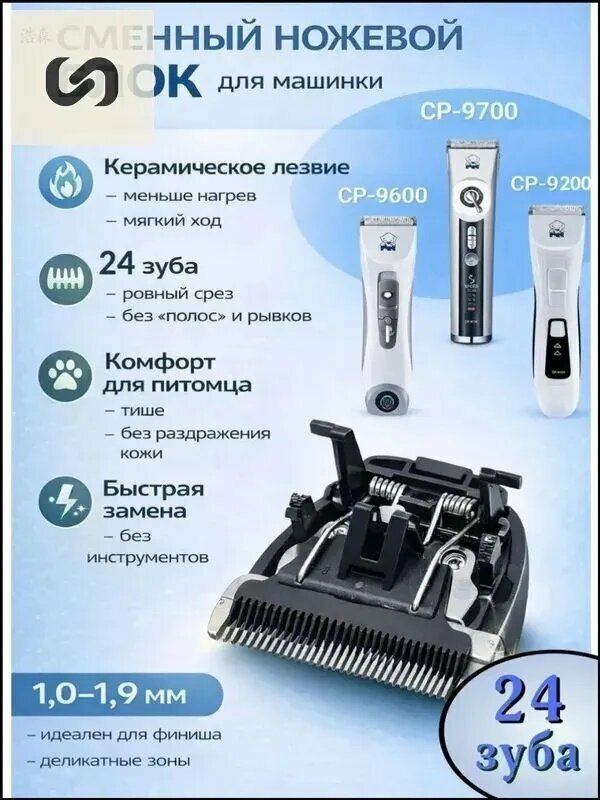 Нож для машинки для стрижки животных
