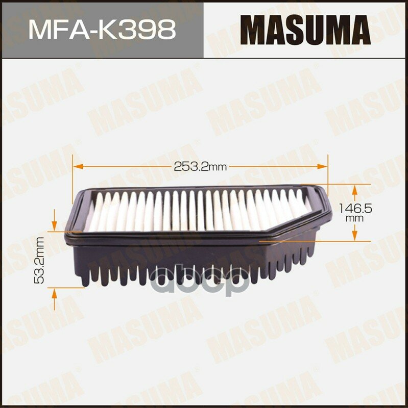 Фильтр воздушный Masuma арт. MFA-K398