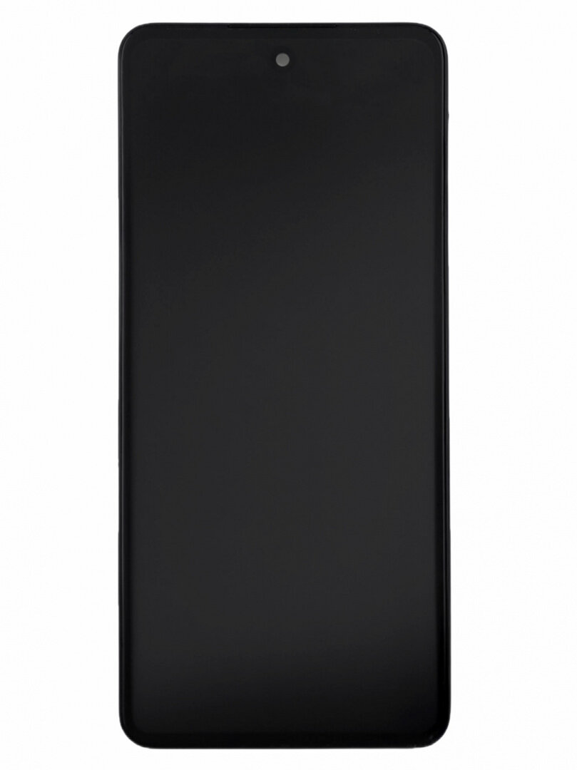 Дисплей для Infinix Hot 40i в рамке, черный