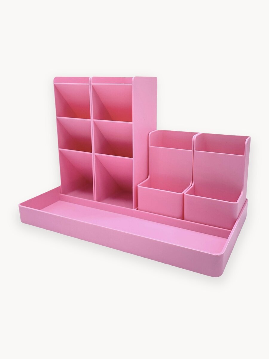 Органайзер для канцелярии / Подставка для хранения мелочей карандашей и ручек /Офисный настольный пенал /Настольный набор для канцелярии 5 предметов