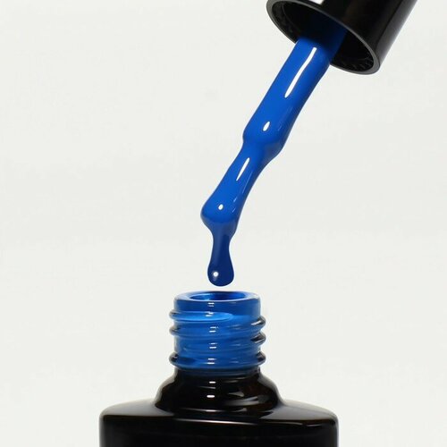 Гель лак для ногтей, «CLASSIC COLORS», 3-х фазный, 8мл, LED/UV, цвет индиго (66)