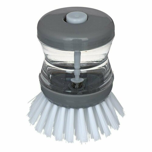 Щетка с мыльницей для посуды пластик 8см 276₽