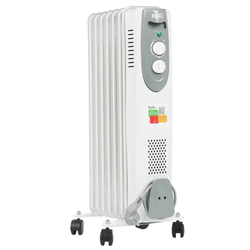 Масляный обогреватель Ballu BOHCL-07GRN белый 525000₽