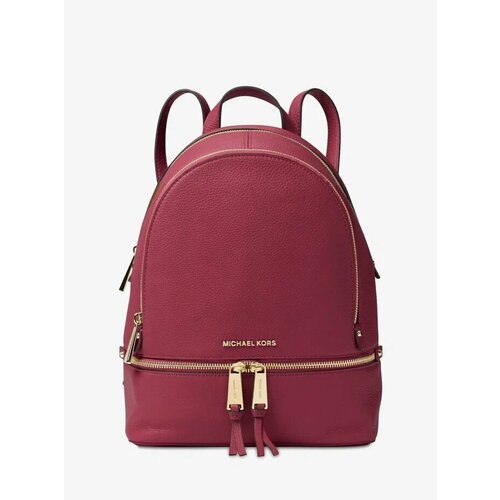 фото Рюкзак michael kors, фактура гладкая, красный
