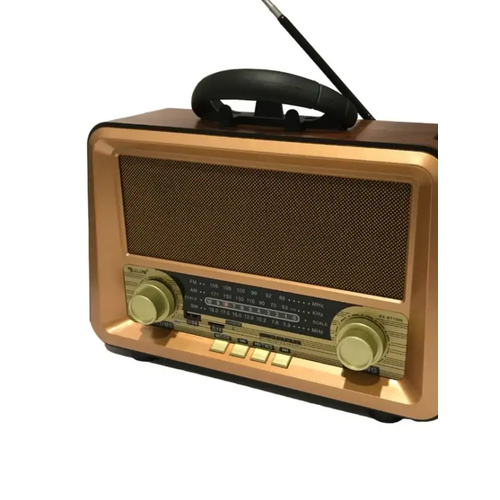 Радиоприемник fm радиоприемник портативный радиоприемник в ретро стиле с встроенным bluetooth антенна работа от аккумулятора и батареек 184700₽