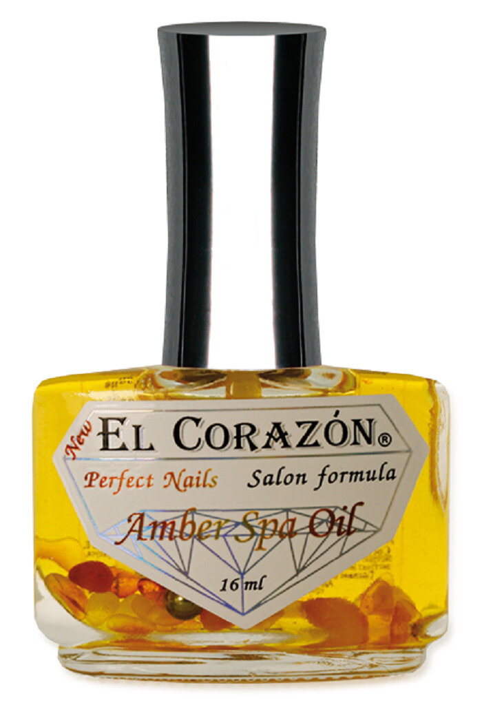 EL Corazon Perfect Nails №437 Мультивитаминная СПА-сыворотка для безобрезного маникюра с янтарем и лечебными маслами "Amber Spa Oil" 16 мл