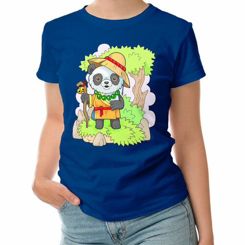 фото Футболка roly, размер l, синий