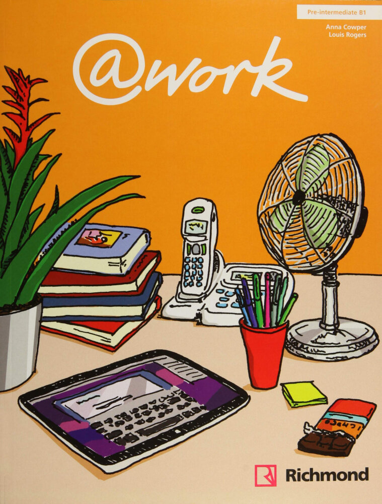 Книга @work Pre-Intermediate Student's Book with Access Code - фото №1