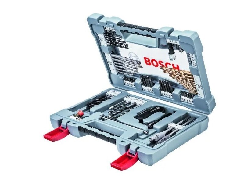 Набор оснастки (сверла, биты, зенкеры) Bosch Premium Set (76 предметов в кейсе) (2608P00234) - фотография № 9