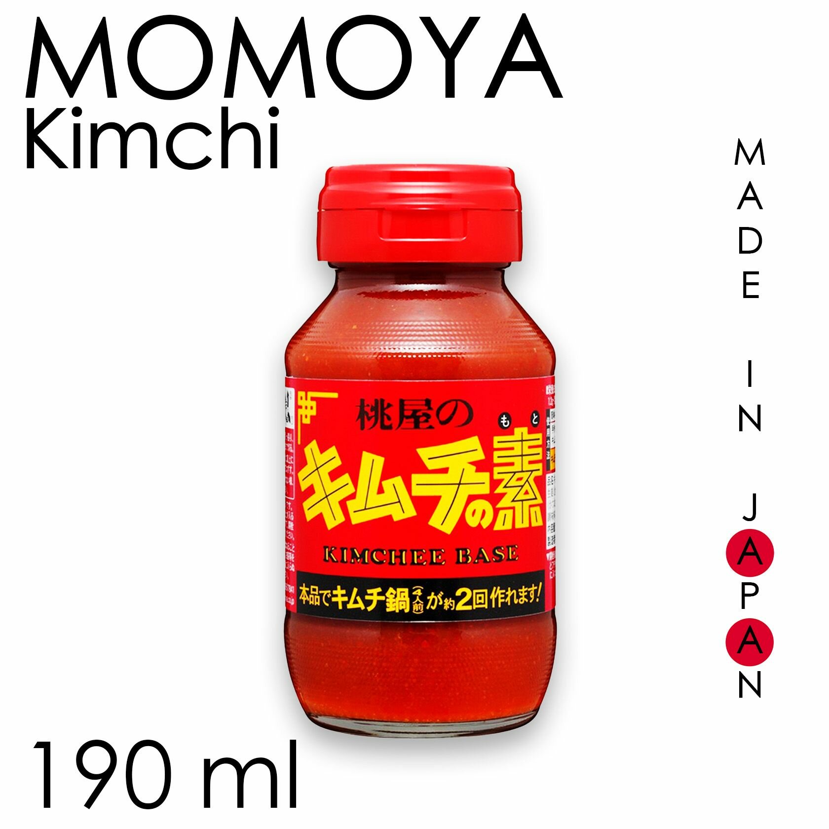 Традиционный соус кимчи MOMOYA, Япония 190 мл