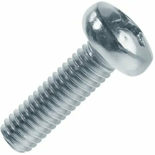 Винт с полукруглой головкой M6х20 мм 10 шт 449₽