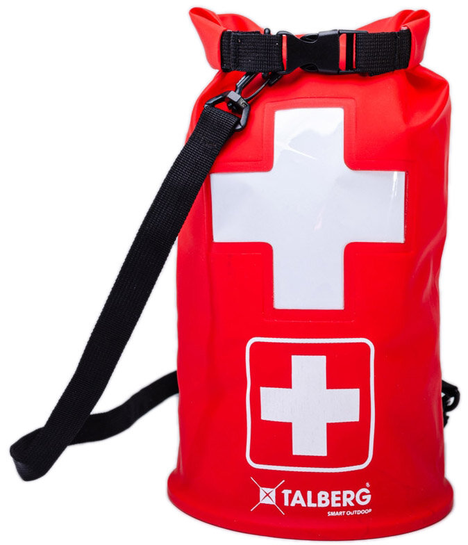 Аптечка герметичная Talberg First Aid Basic красный