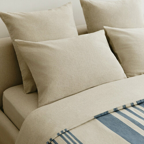 Наволочка, набор 2 шт, лен/хлопок, 60*60 см, Divnaya Iva