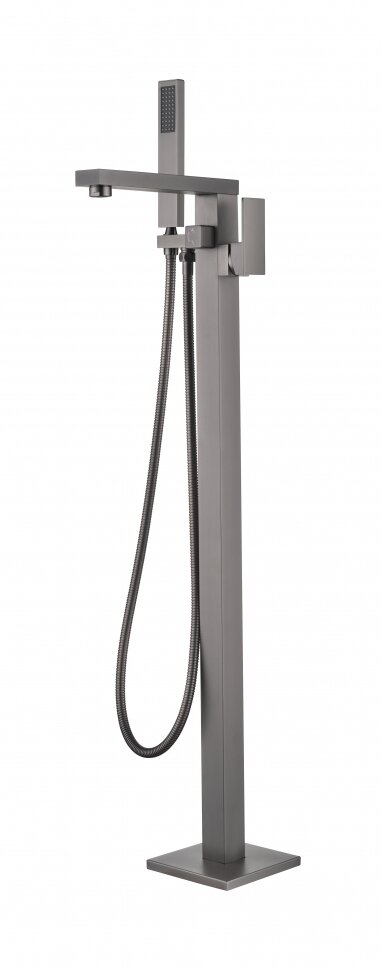 Напольный смеситель для ванны Grocenberg GB800BG графит