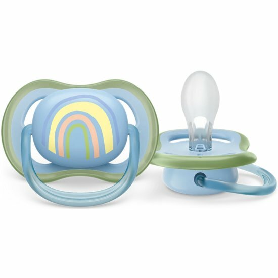 Пустышка Philips Avent SCF086/03 ultra air радуга 0-6 мес 1 шт